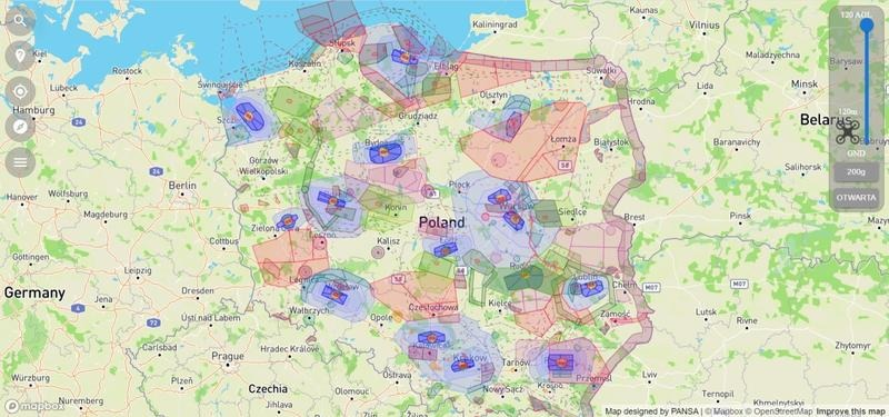 Gdzie latać dronem legalnie? Strefy, zasady i mapa lotów