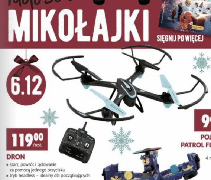 Ile kosztuje dron z Biedronki? Ceny modeli i dostępność