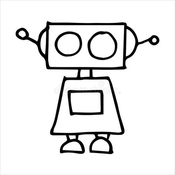 Jak narysować prostego robota krok po kroku – łatwy rysunek dla początkujących