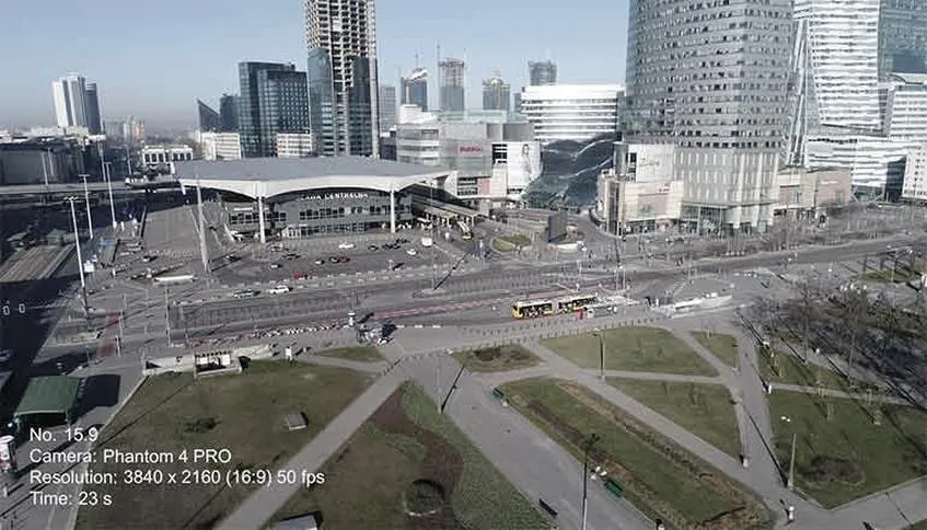 Gdzie latać dronem w Warszawie