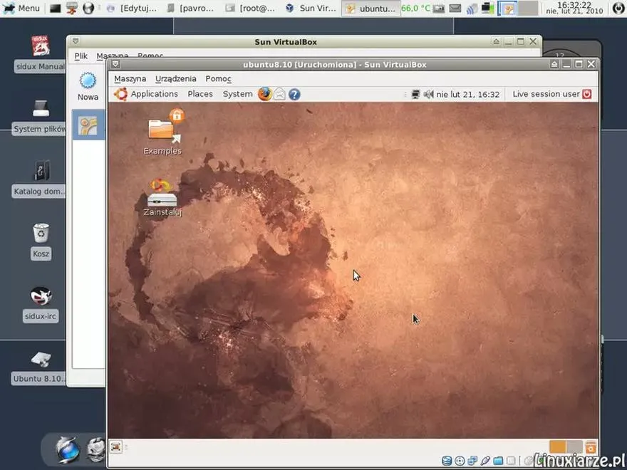Kroki instalacji Linuxa
