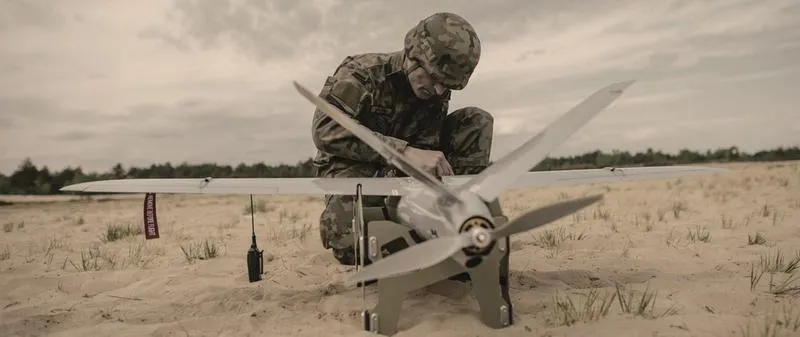Pilot drona wojskowego