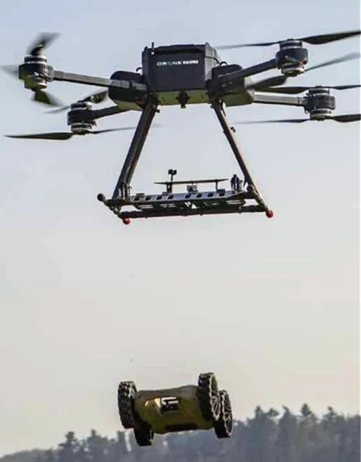 Udźwig dronów przemysłowych