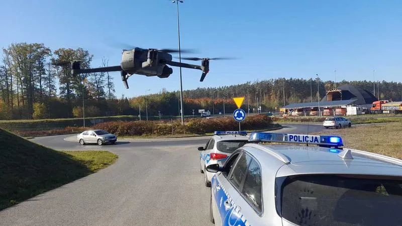 Zastosowanie dronów w policji